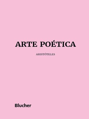 cover image of Arte poética